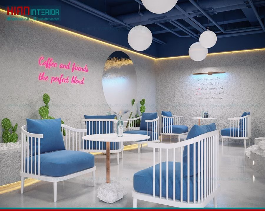 Quán Cafe Địa Trung Hải Tinh Tế