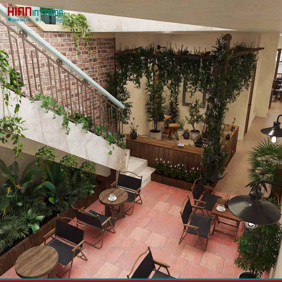 Quán Cafe Phong Cách Mộc