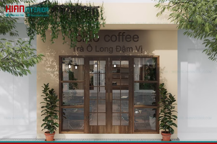 Quán Cafe Phong Cách Mộc