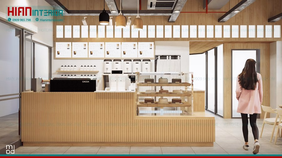 Quán Cafe Mộc Đơn Giản Gần Gũi