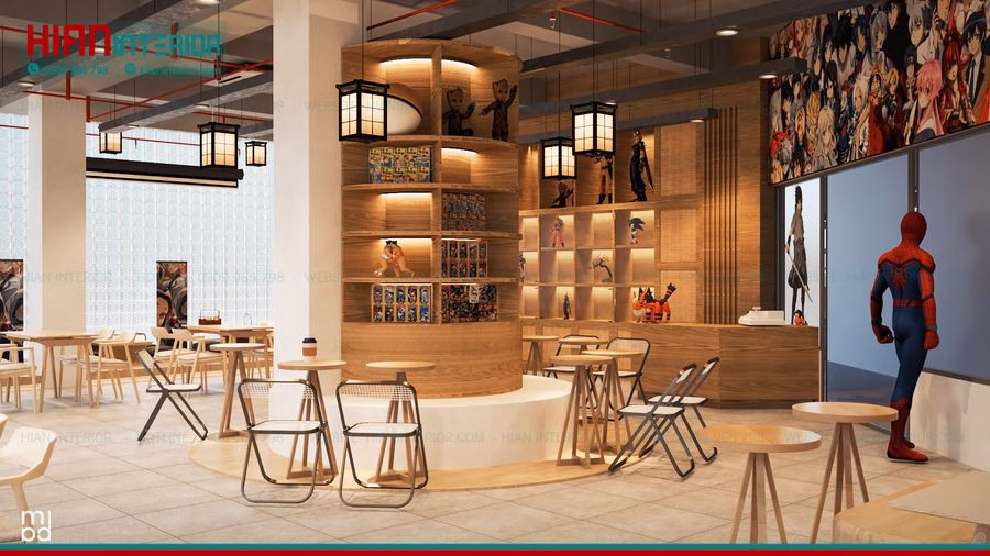 Quán Cafe Mộc Đơn Giản Gần Gũi