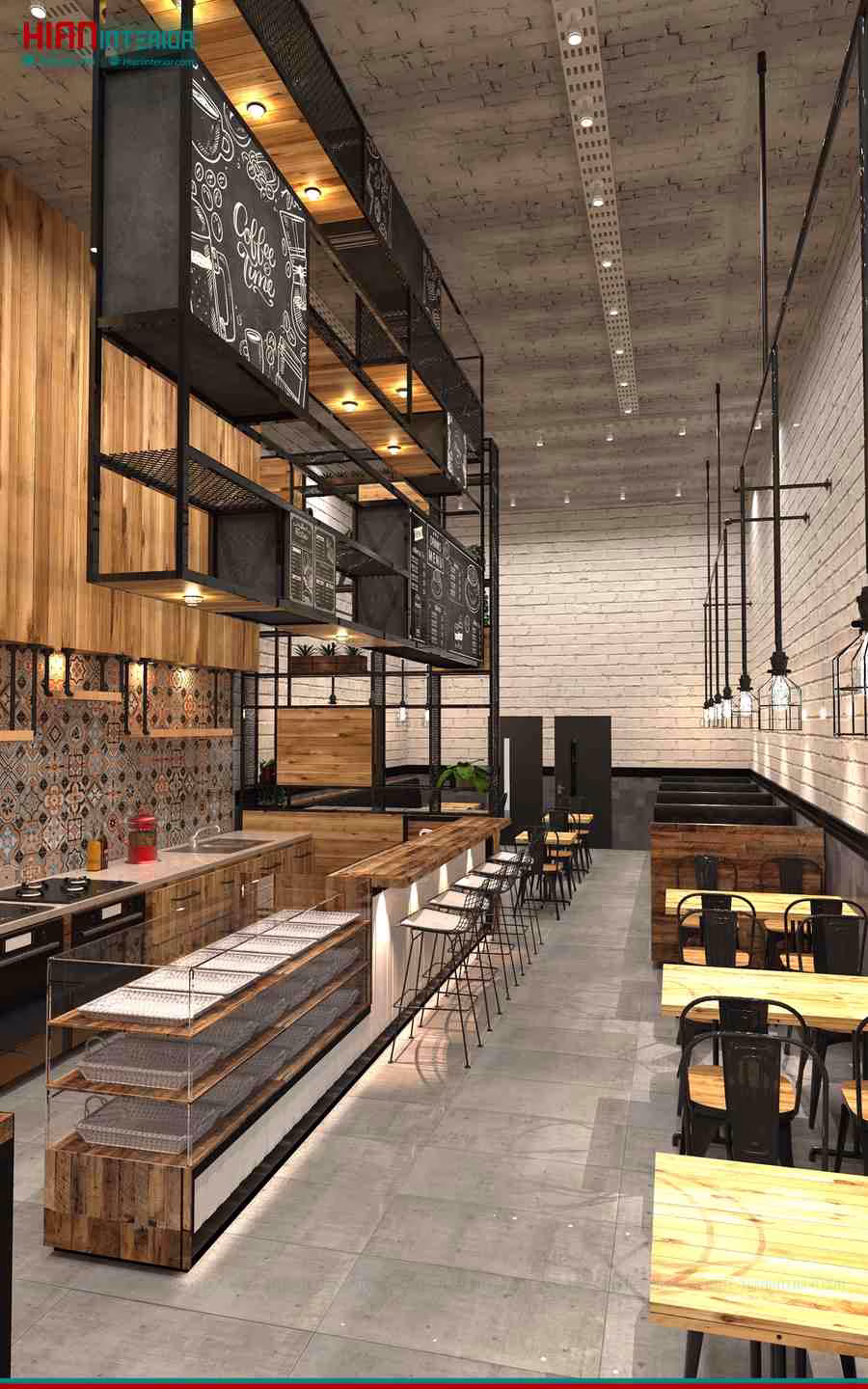 Quán Cafe Mộc Không Gian Xanh