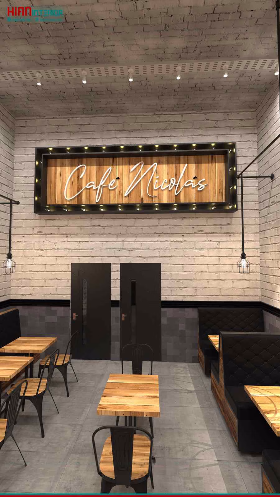 Quán Cafe Mộc Không Gian Xanh
