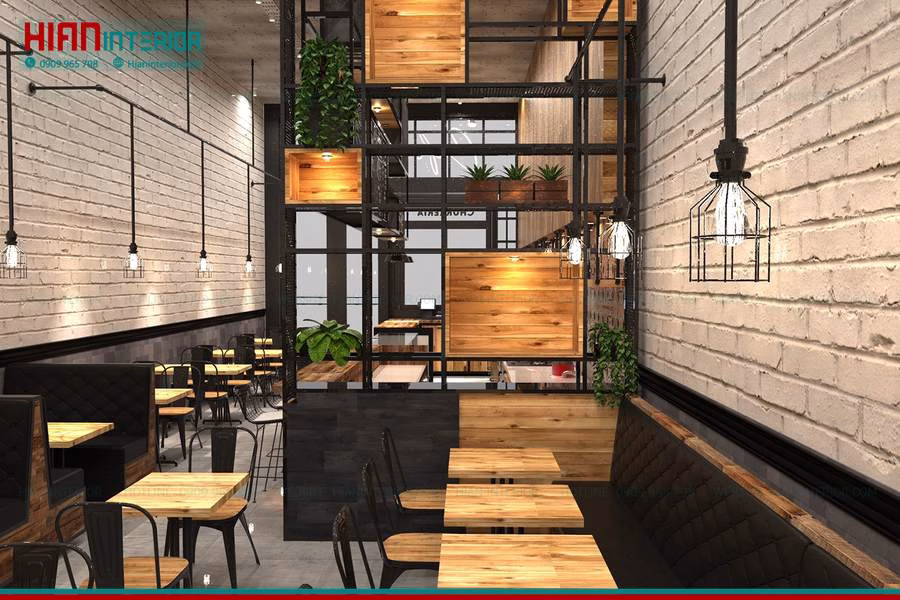 Quán Cafe Mộc Không Gian Xanh