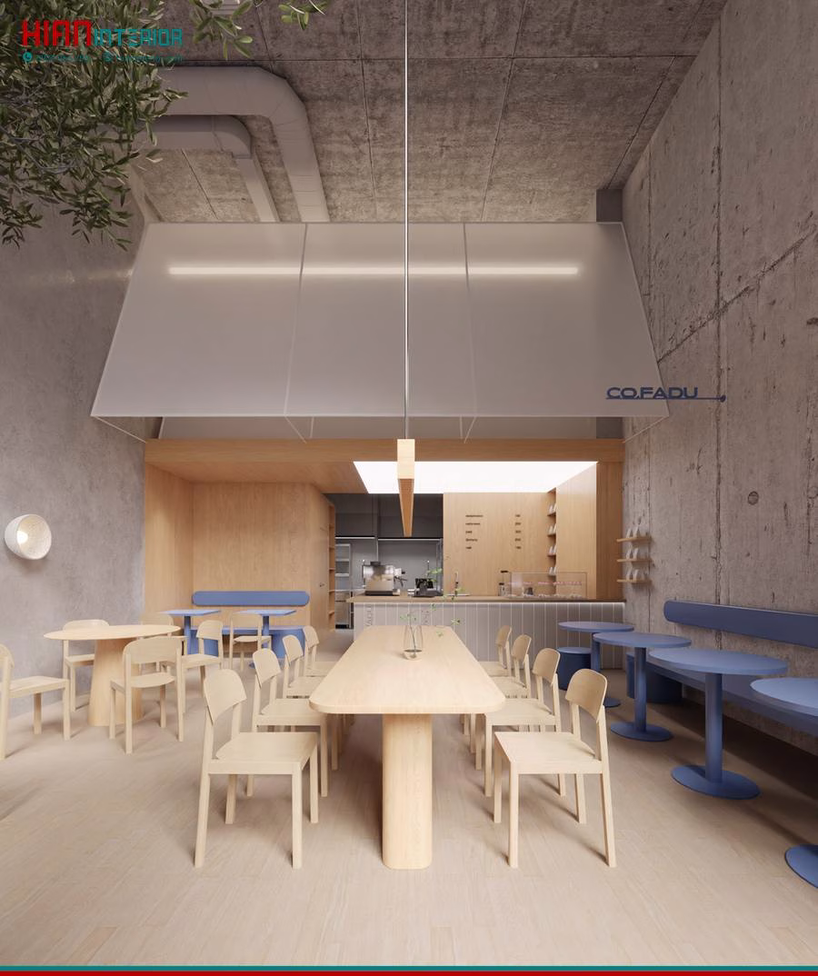 Quán Cafe Tối Giản Đẹp