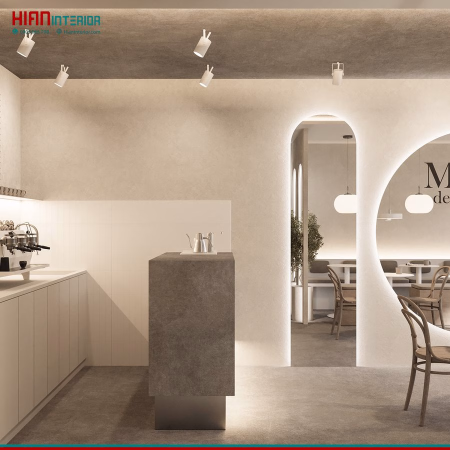 Quán Cafe Tối Giản Đẹp