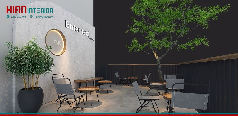 Quán Cafe Tối Giản Nhỏ Đẹp
