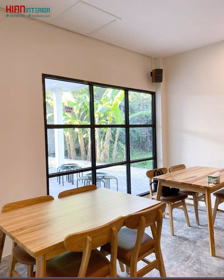 Quán Cafe Tối Giản Giá Rẻ