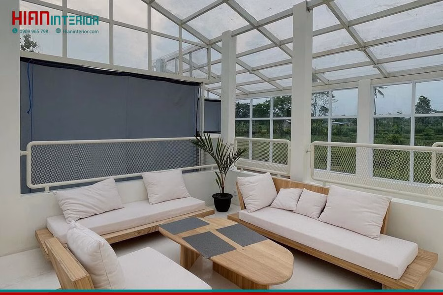 Quán Cafe Tối Giản Trọn Gói