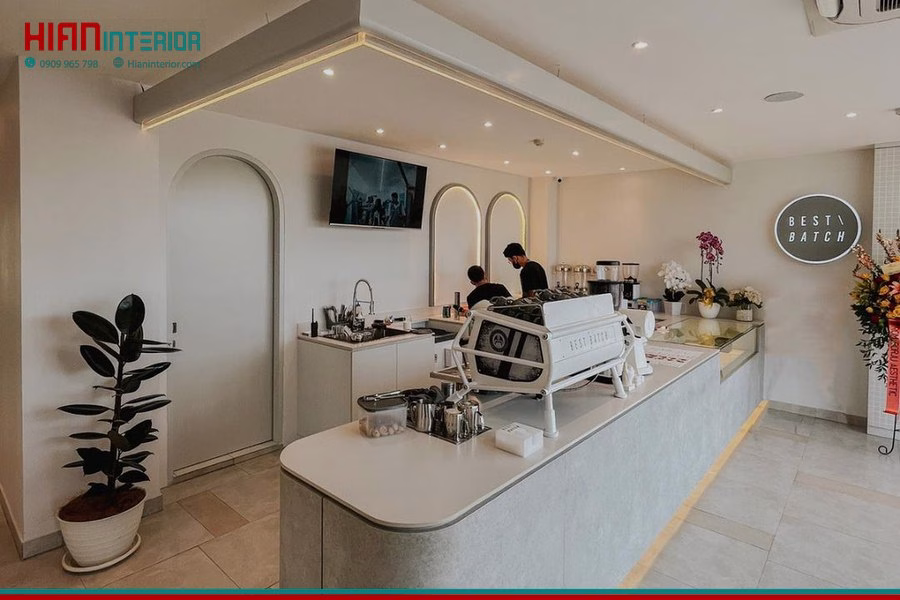 Quán Cafe Tối Giản Không Gian Nhỏ