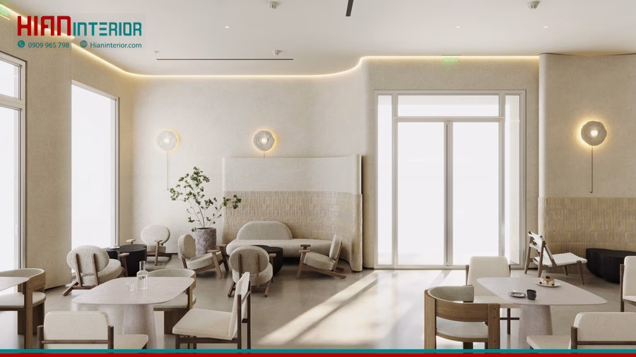 Quán Cafe Tối Giản
