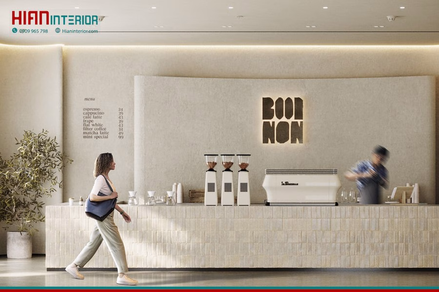 Quán Cafe Tối Giản