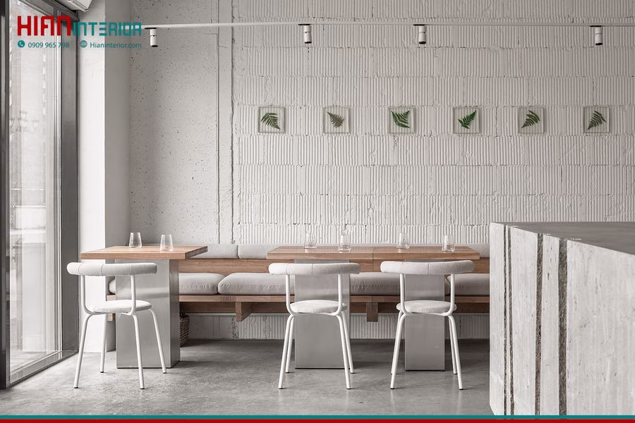 Quán Cafe Tối Giản Cao Cấp
