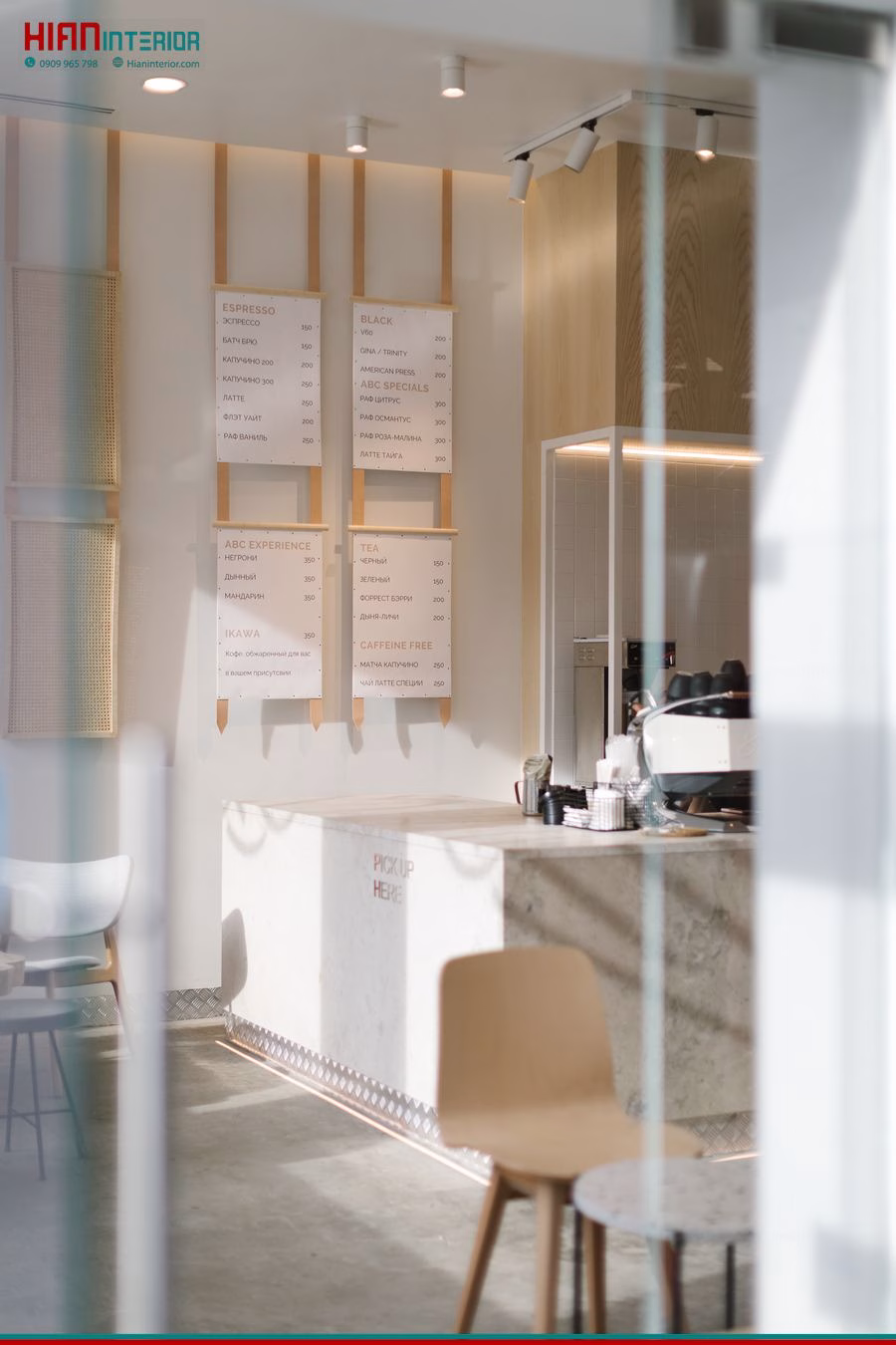 Quán Cafe Tối Giản Đơn Giản