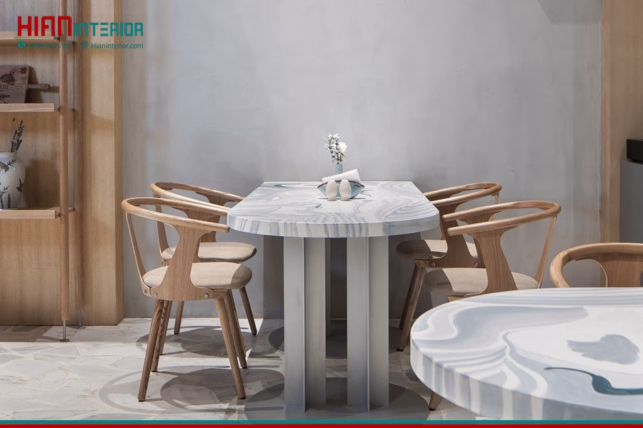 Quán Cafe Tối Giản Sang Trọng