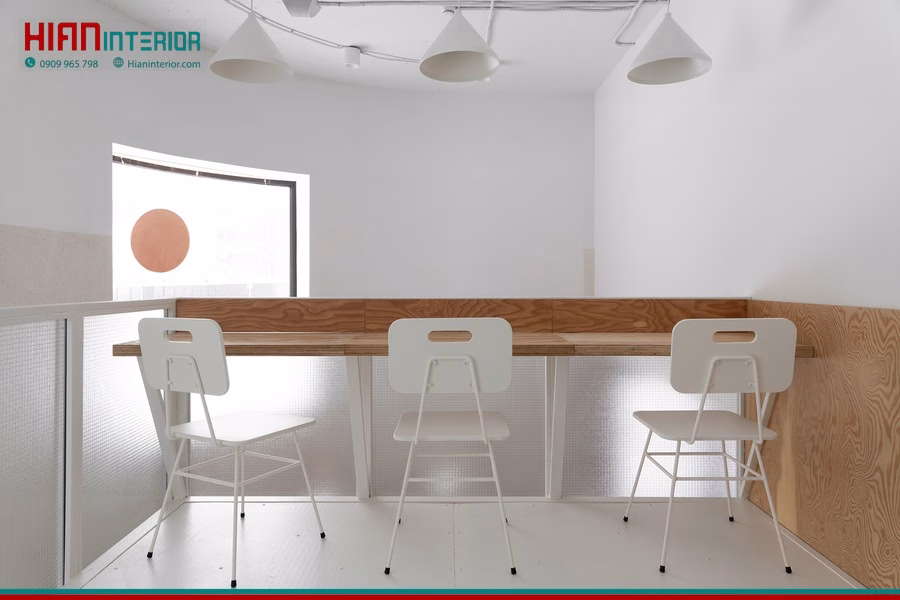 Quán Cafe Tối Giản 50M2
