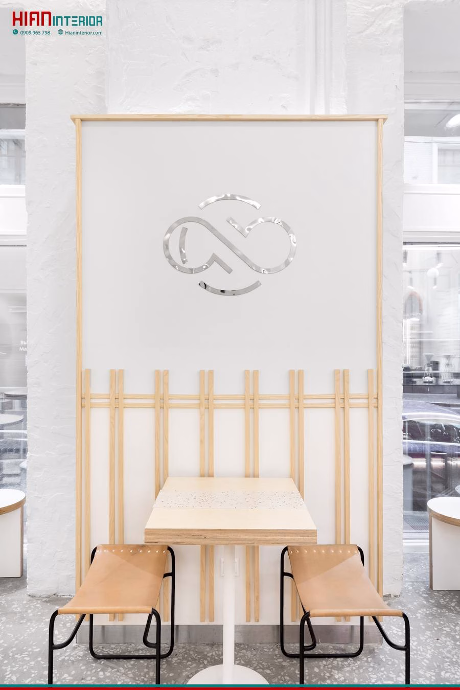 Quán Cafe Tối Giản 100M2