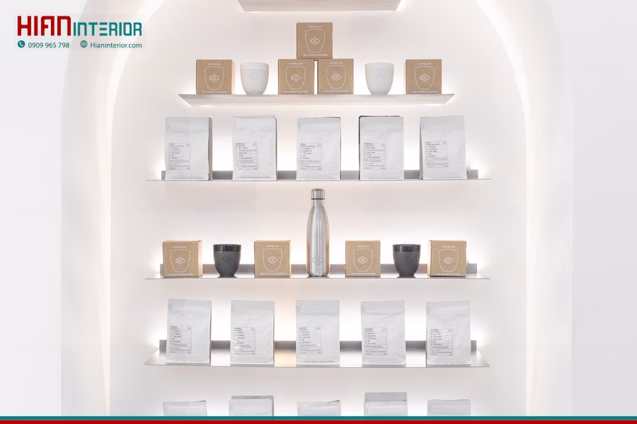 Quán Cafe Tối Giản 100M2
