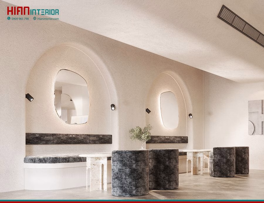 Quán Cafe Tối Giản Phong Cách Hàn Quốc
