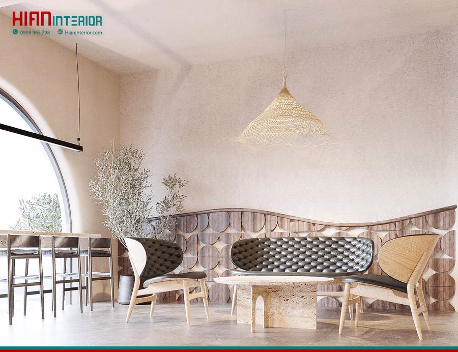 Quán Cafe Tối Giản Phong Cách Hàn Quốc