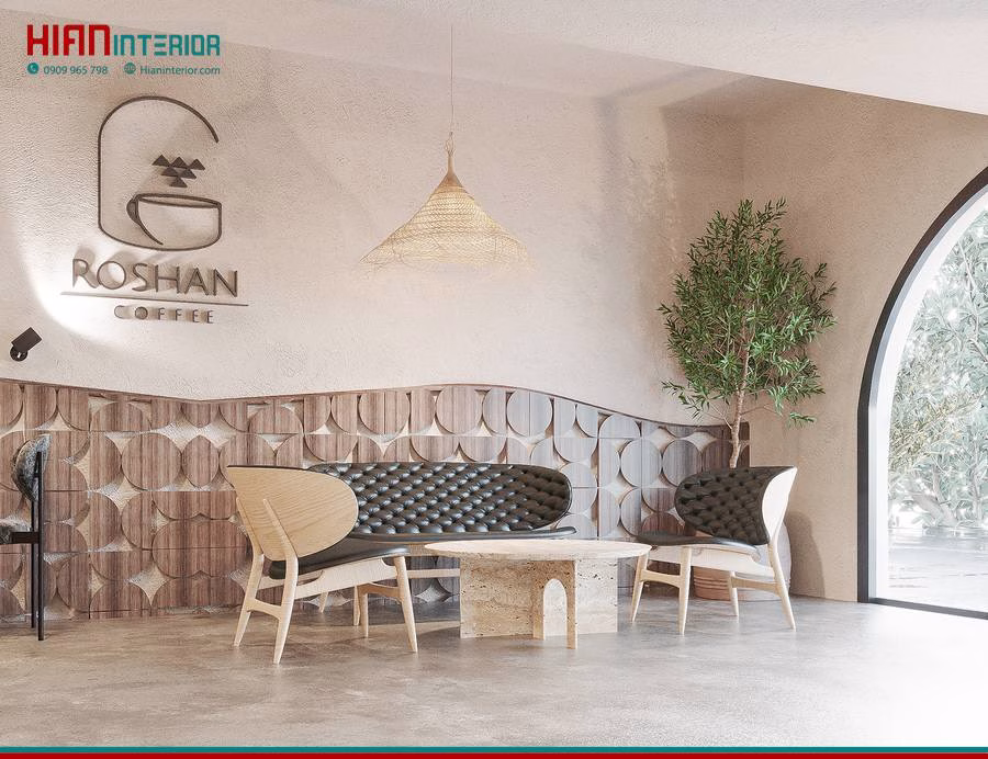 Quán Cafe Tối Giản Phong Cách Hàn Quốc
