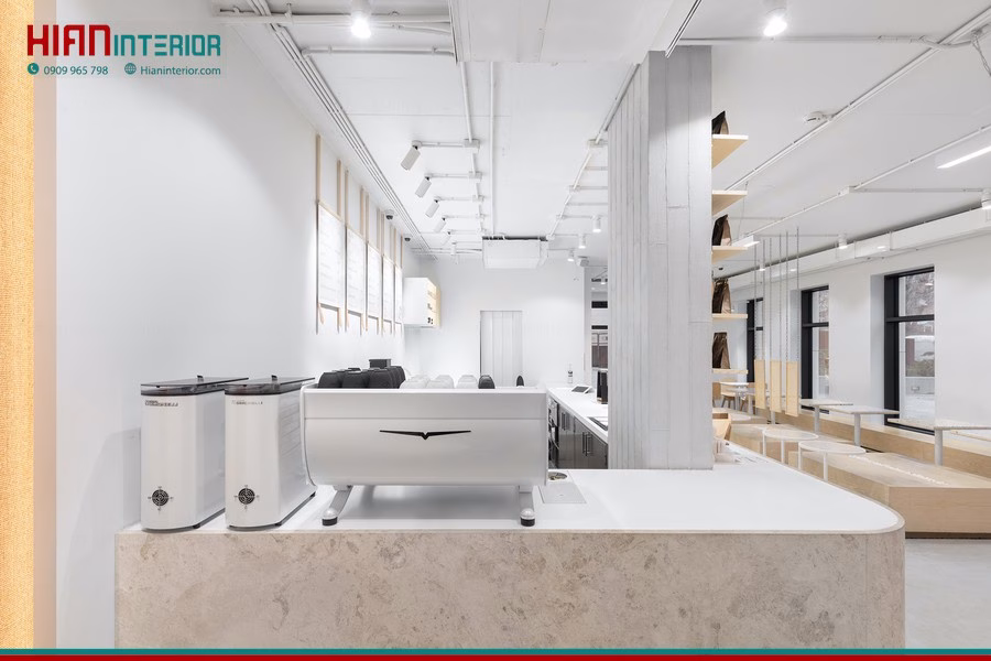 Quán Cafe Tối Giản Đẹp 2025