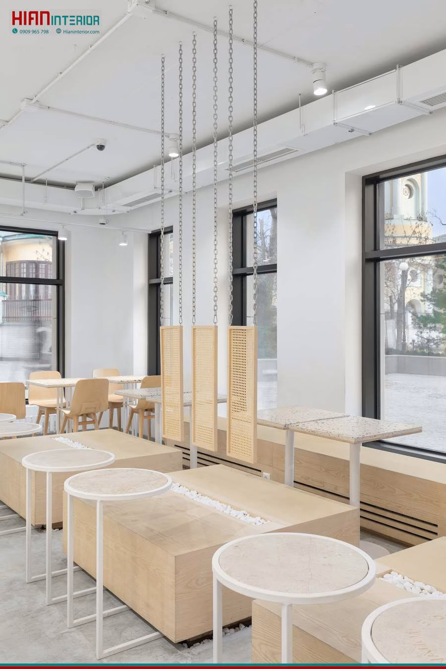Quán Cafe Tối Giản Đẹp 2025
