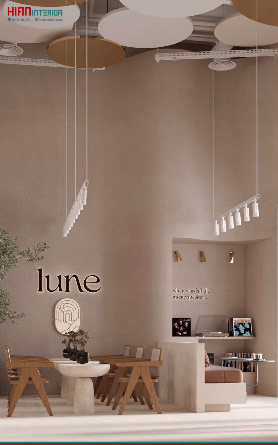 Quán Cafe Tối Giản Ít Vốn