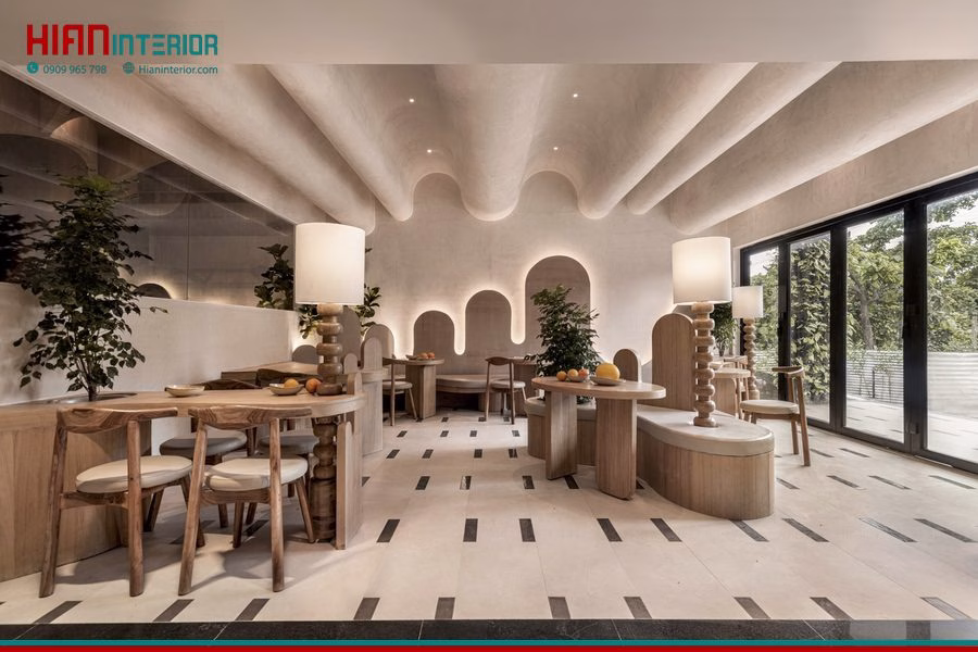 Quán Cafe Tối Giản Giá Rẻ