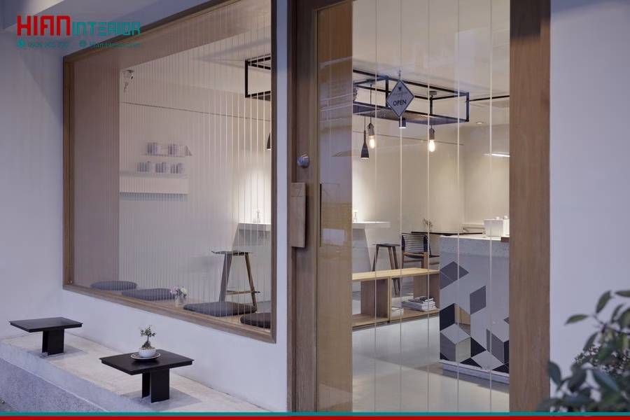 Quán Cafe Tối Giản Đẹp Nhật
