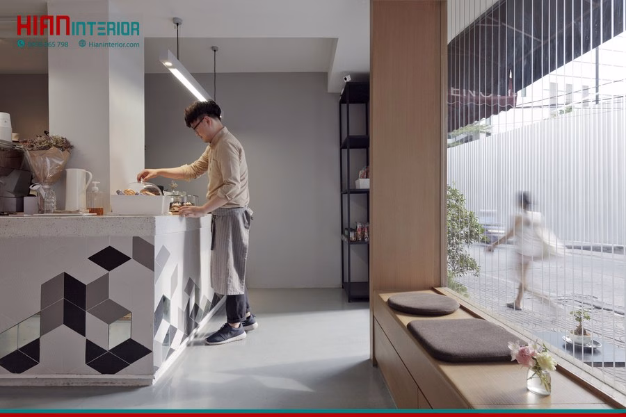 Quán Cafe Tối Giản Đẹp Nhật
