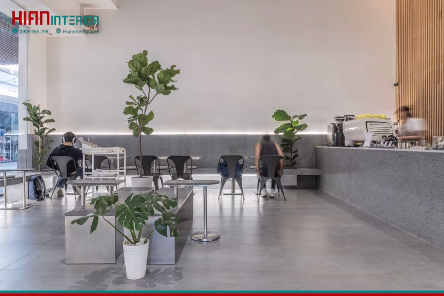 Quán Cafe Tối Giản Xu Hướng Mới