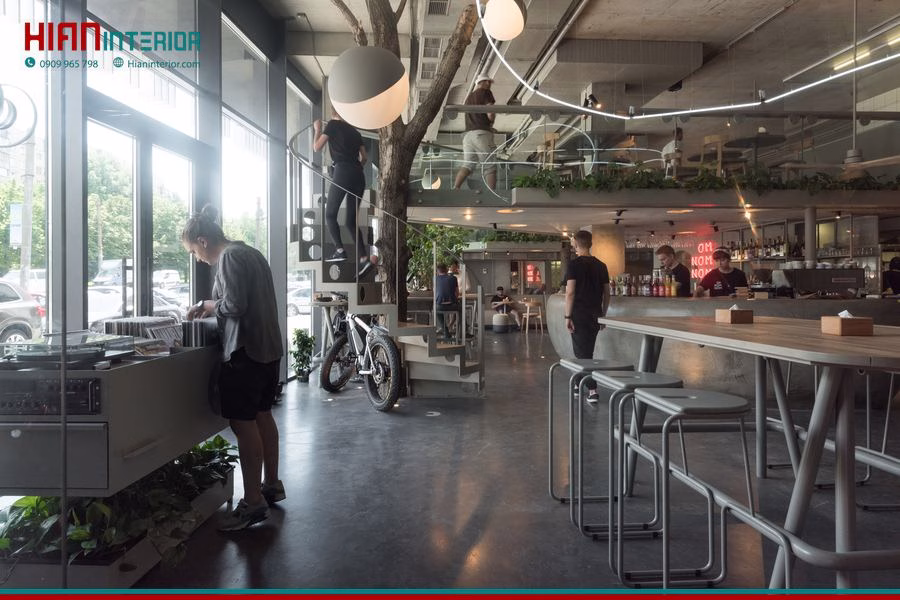 Quán Cafe Tối Giản Tinh Tế