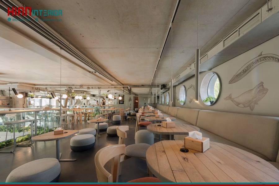 Quán Cafe Tối Giản Tinh Tế
