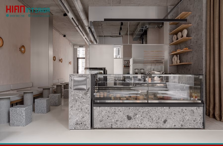 Quán Cafe Tối Giản Ấn Tượng