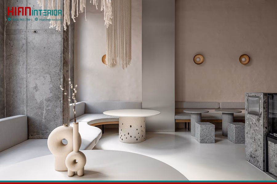 Quán Cafe Tối Giản Ấn Tượng
