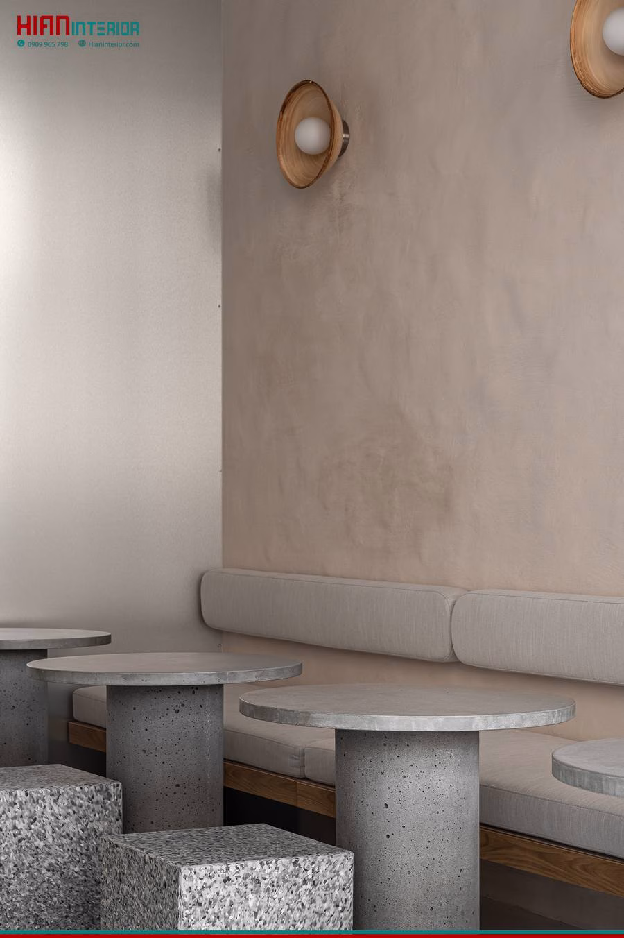 Quán Cafe Tối Giản Ấn Tượng