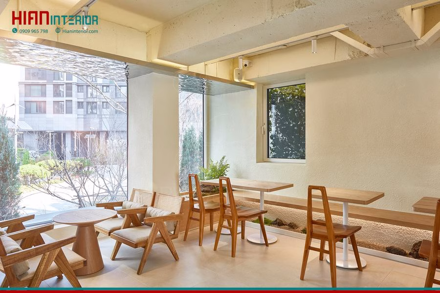 Quán Cafe Tối Giản Độc Đáo