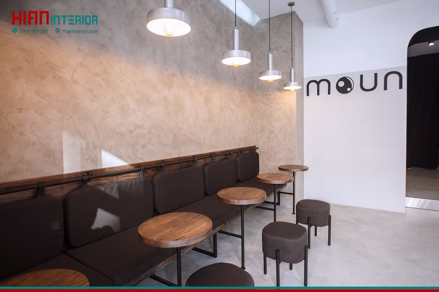 Quán Cafe Tối Giản Nhiều Ánh Sáng