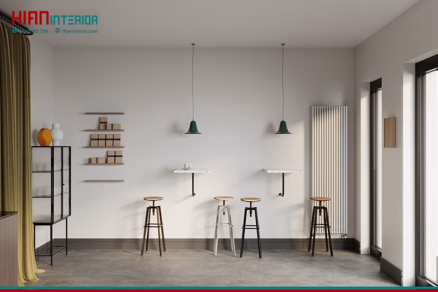 Quán Cafe Tối Giản Sân Vườn