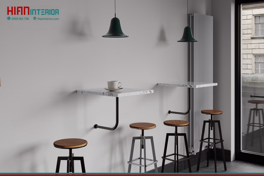 Quán Cafe Tối Giản Sân Vườn