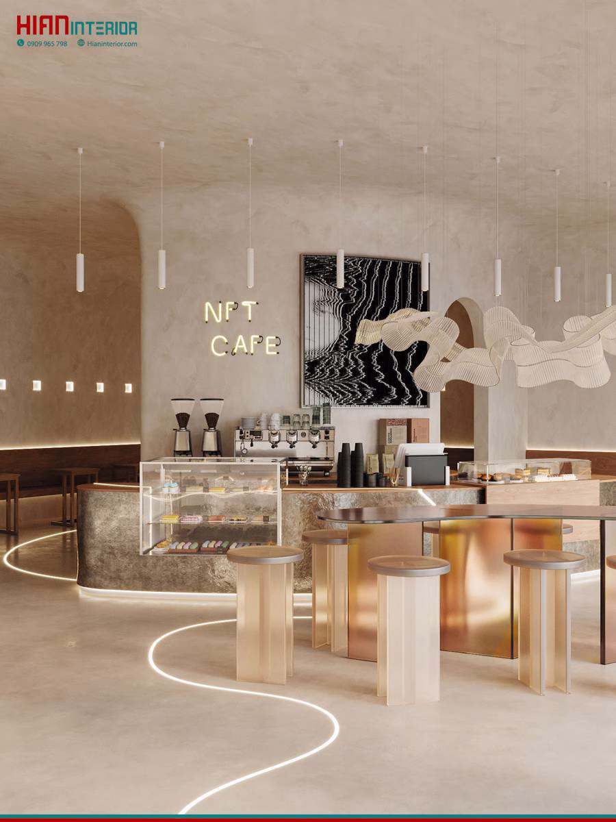 Quán Cafe Tối Giản Mới Lạ