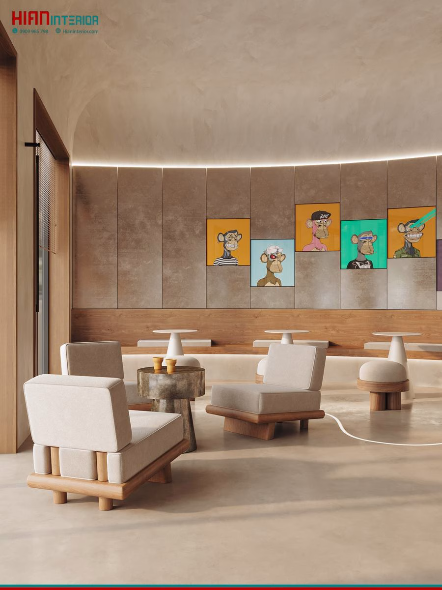 Quán Cafe Tối Giản Mới Lạ