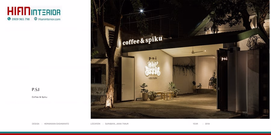 Quán Cafe Tối Giản Trọn Gói