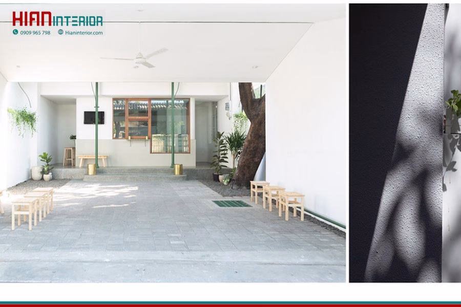 Quán Cafe Tối Giản Trọn Gói