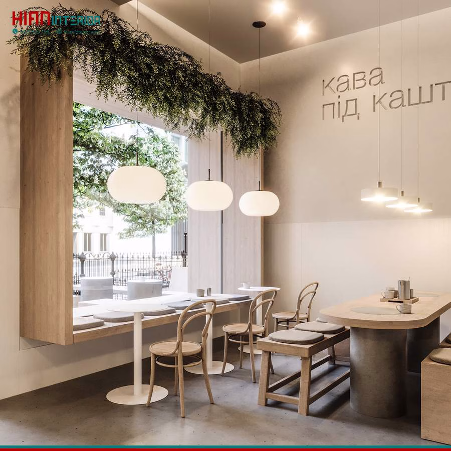 Quán Cafe Tối Giản Tiết Kiệm Diện Tích
