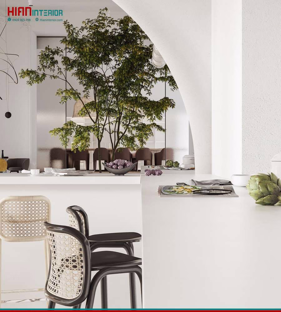 Quán Cafe Tối Giản Không Gian Mo