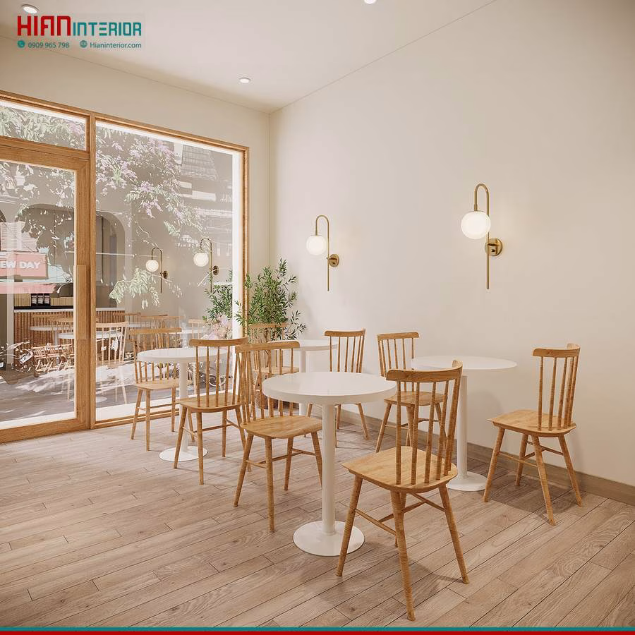 Quán Cafe Tối Giản Chuyên Nghiệp