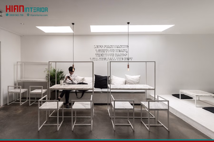 Quán Cafe Tối Giản Hot Trend 2025
