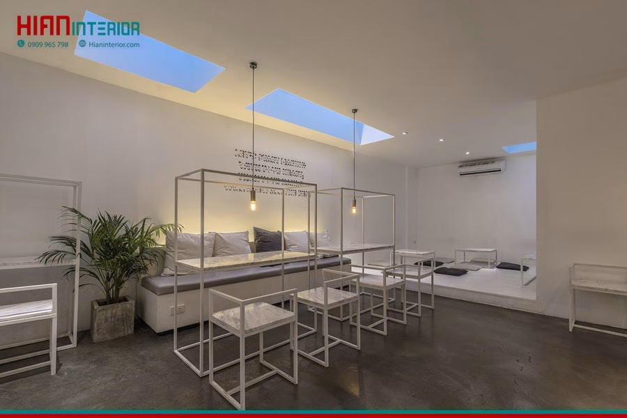 Quán Cafe Tối Giản Hot Trend 2025